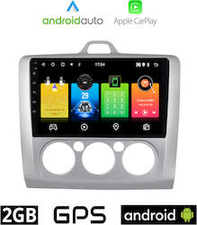 Ηχοσύστημα Αυτοκινήτου για Ford Focus 2004-2011 (Bluetooth/USB/WiFi/GPS/Apple-Carplay/Android-Auto) με Οθόνη Αφής 9"