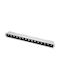 Geyer Metallic Recessed Spot with Integrated LED and Natural White Light White 1pcs