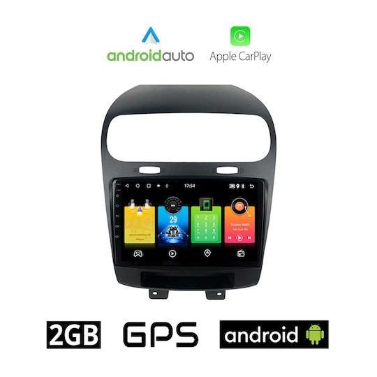 Car Audio System for Fiat Freemont 2008> (Bluetooth/USB/AUX/WiFi/GPS/Apple-Carplay/Android-Auto) with Touch Screen 9"