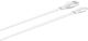 Ldnio LS550 Flat USB-A to Lightning Cable Λευκό 0.2m
