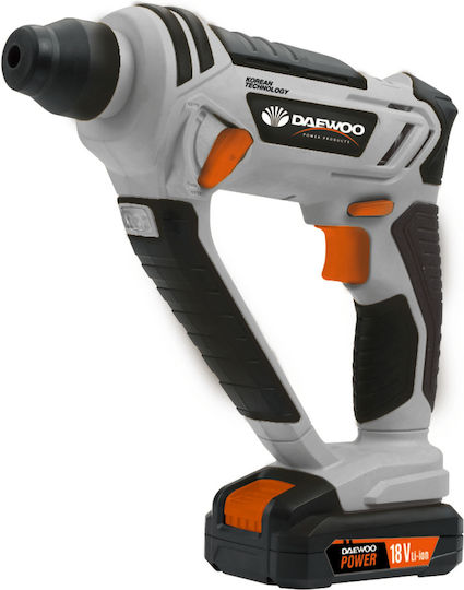 Daewoo DALRH18-1 Ударен Багерен Перфоратор На Батерия 20 Волт Соло с Добре Дошли SDS Plus 24763