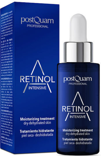 PostQuam Professional Moisturizing and Anti-aging Face Serum with Retinol and Vitamin C for Brightening and Revitalization 30ml