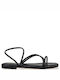 Envie Shoes Damen Flache Sandalen in Schwarz Farbe