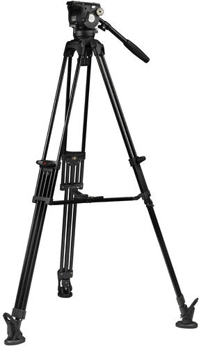 E-Image EG08A2 2-Stage Aluminum Tripod System with GH08 Fluid Head Τρίποδο - Βίντεο