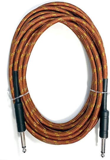 Atomic Pro Cable 6.3mm male - 6.3mm male 6m Orange (51343)