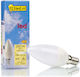123led Λάμπα LED 2.2W για Ντουί E14 Θερμό Λευκό 250lm