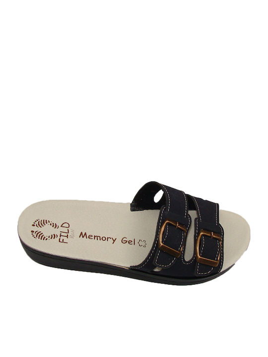 Lory 2 Γυναικεία Σανδάλια Navy Μπλε