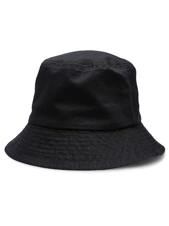 4F Υφασμάτινo Ανδρικό Καπέλο Στυλ Bucket Μαύρο