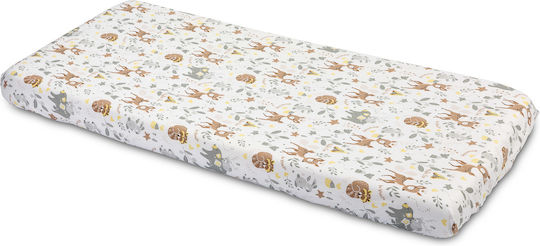 Sensillo Baby Crib Sheet Cotton Fitted 60x120cm