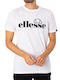 Ellesse Ανδρικό T-shirt Λευκό με Λογότυπο