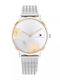 Tommy Hilfiger Damen Uhr mit Silber Metallarmband