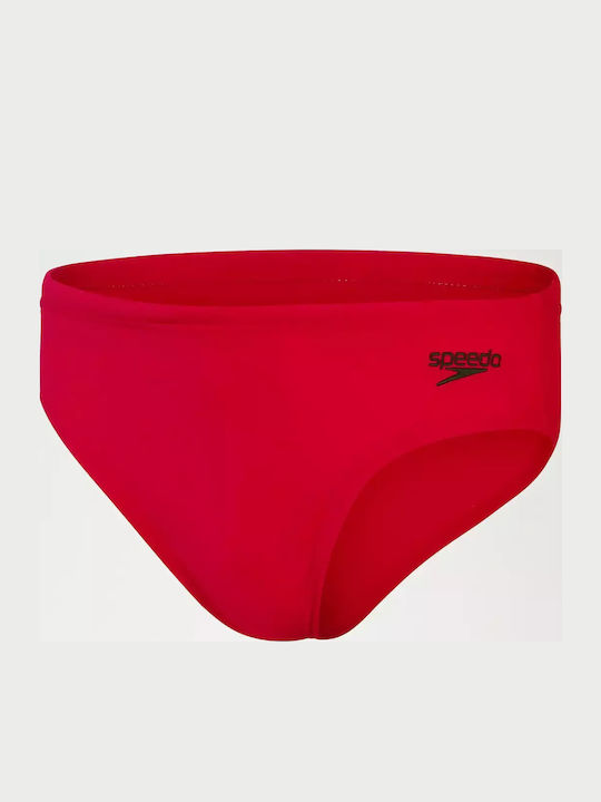 Speedo Παιδικό Μαγιό Σλιπ Κόκκινο