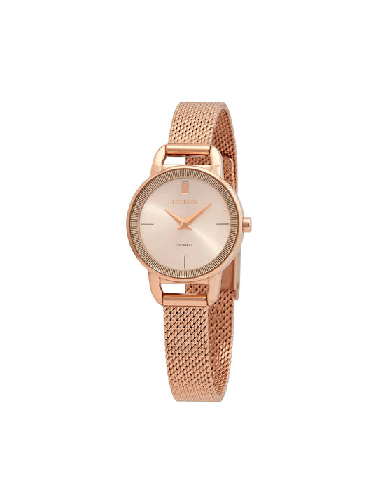 Citizen Damenuhr 26 mm mit Batterie, Rosa