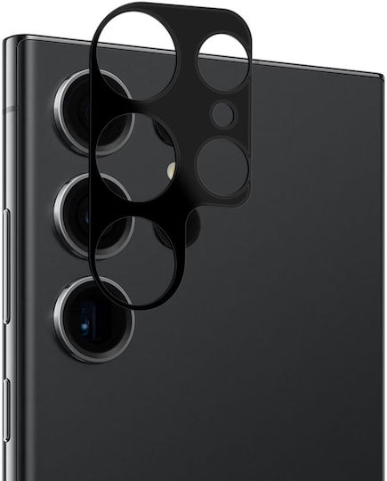Rosso Kameraschutz Gehärtetes Glas Black für das Galaxy S23 Ultra