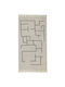 Kids Concept Geometric Παιδικό Χαλί Γκρι 90x130cm
