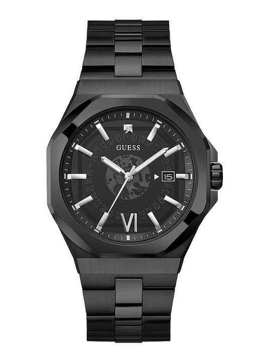 Guess Emperor Men's Watch 42mm Battery with Bla...