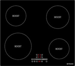 Pyramis Autonomous Cooktop with Induction Burners 59x52cm