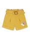 Kids' Shorts/Bermudas Fabric Yellow
