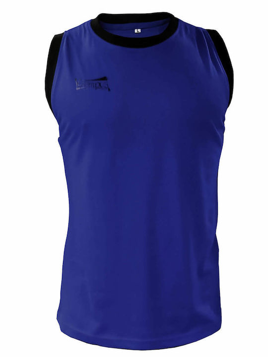 Olympus Sport Sleeveless Shirt 100310 for Kickboxing Blue