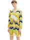 Summer Mini Dress Yellow