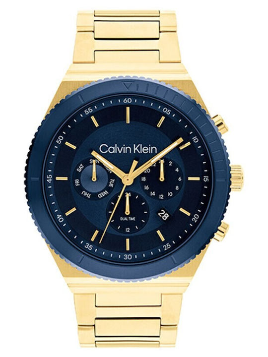 Calvin Klein Fearless Ρολόι Μπαταρίας με Μεταλλικό Μπρασελέ Calvin Klein Fearless Ρολόι Μπαταρίας με Μεταλλικό Μπρασελέ
