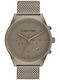 Calvin Klein Impressive Ανδρικό Ρολόι 44mm Χρονογράφος Μπαταρίας με Γκρι Μεταλλικό Μπρασελέ