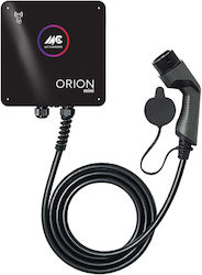 Mc Chargers Orion Mini Επιτοίχιος Μονοφασικός Σταθμός Φόρτισης 7kW με Ενσωματωμένο Καλώδιο Type 2 (OM-07HG)