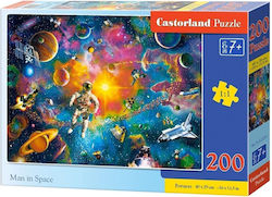 Παιδικό Puzzle Man in Spacet 200pcs για 7+ Ετών Castorland