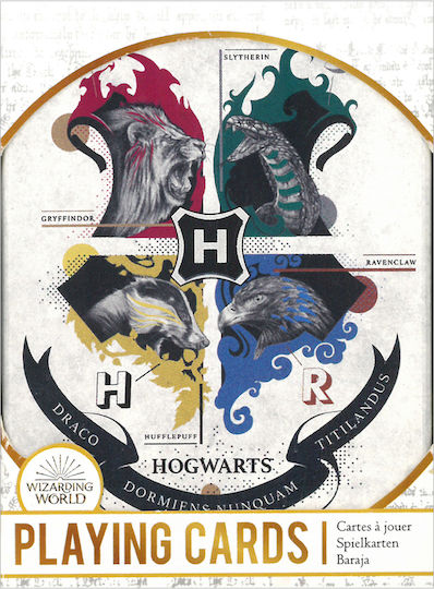 Harry Potter Spielkarten Ravenclaw – Offiziell Lizenziert, 54 Blatt, Für Poker & Skat