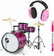 Millenium Youngster Drum Set Drum Set Pink