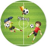 Fotbal Numele autocolant 27cm