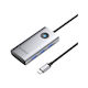 Orico USB-C Docking Station με HDMI 4K PD και σύνδεση 2 Οθονών Γκρι (PW11-6PR-GY-EP)