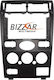 Bizzar DIN-Verkleidungsplatten 2 Din Kompatibel mit Bildschirm 9" für Ford Mondeo 2001-2004