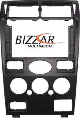 Bizzar DIN-Verkleidungsplatten 2 Din Kompatibel mit Bildschirm 9" für Ford Mondeo 2001-2004