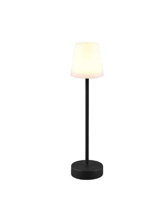 Trio Lighting Martinez Table Decorative Lamp LED Battery Black