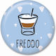 Fun Creations Freddo Στρογγυλό Μαγνητάκι Πλαστικό 3.8x3.8εκ.