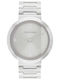 Calvin Klein Eccentric Damenuhr 38mm Batterie mit Silber rostfreiem Stahlarmband