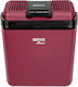 Gotie Tourist Maroon Преносим Хладилник 24л Капацитет 12V Червен