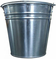 Bradas Foldable Mop Bucket Plastic Capacity 10lt Silver