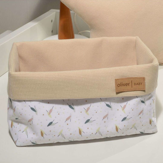 Baby Oliver Бебешка кошница за козметика Бежов 1бр