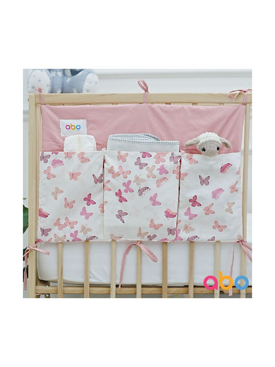 abo Crib Storage Bag Pink