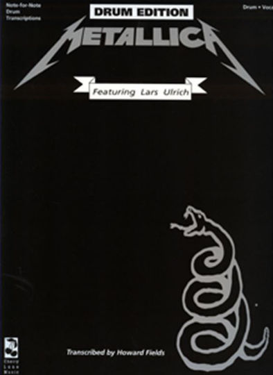 Music Sales Metallica-Black Album Drum Edition Sheet Music for Drums