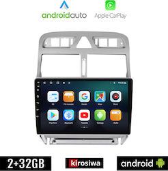 Kirosiwa Ηχοσύστημα Peugeot 307 2002-2013 με Bluetooth, USB, GPS