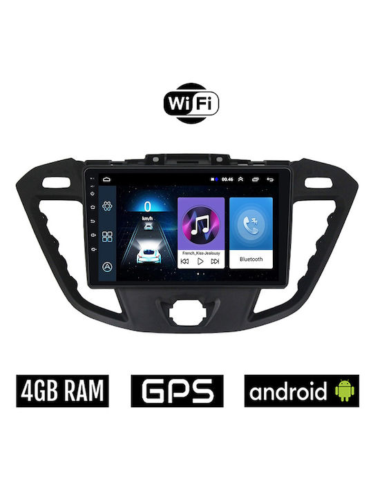 Car Audio System for Ford Tourneo Custom / Tourneo 2013> (Bluetooth/USB/WiFi/GPS/Apple-Carplay/Android-Auto) with Touch Screen 9"