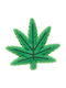 Crocs Jibbitz Charm Hemp Leaf Πράσινο
