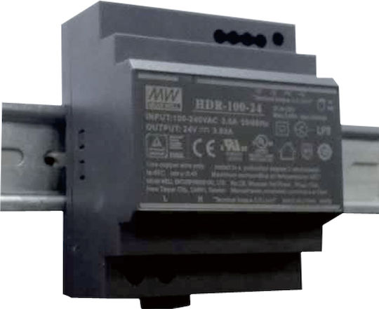 Mean Well LED-Netzteil Leistung 100W mit Ausgangsspannung 24V