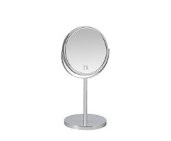 Andrea House Double Sided Tabletop Makeup Mirror 18.5x34.5cm Silver