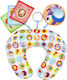 Chicco Animal Tummy Time Activity Pillow for Newborns