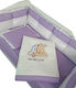 Beboulino Σετ Κούνιας Sweet Sleep Μωβ 8τμχ 70013140960