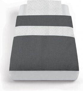 Cam Baby Cradle Bedding Set Cullami 163 3pcs Gray